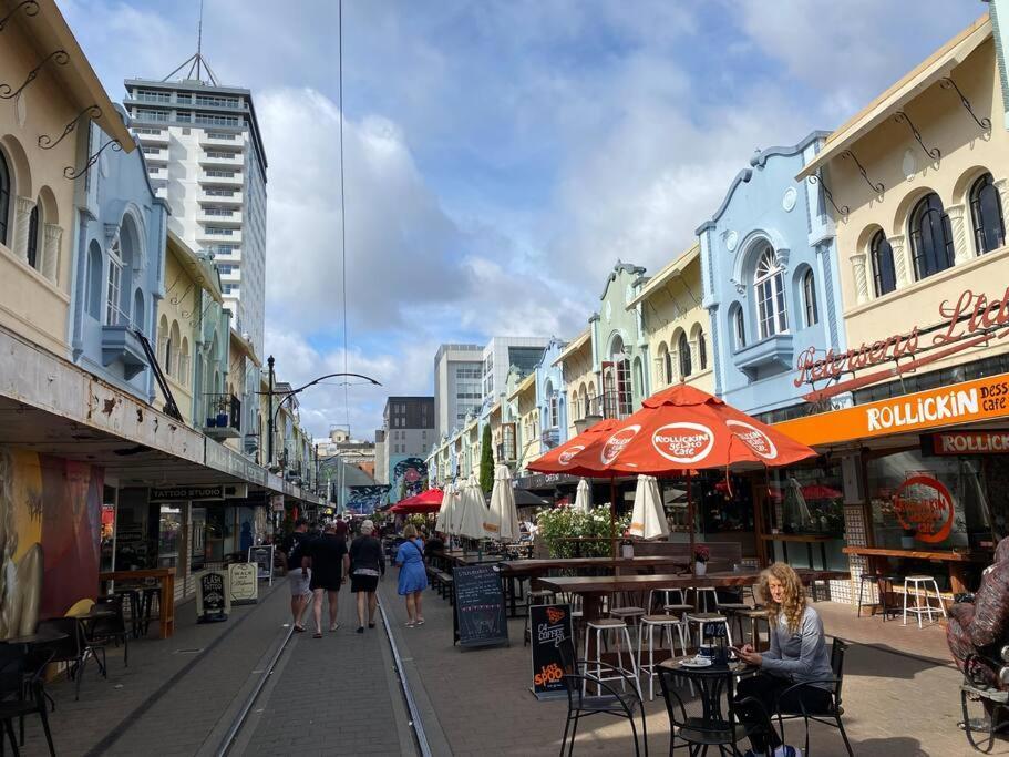 Modern Central Living Christchurch Exterior foto